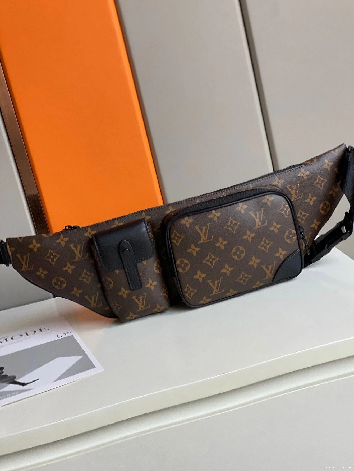 Official oldcobbler CHRISTOPHER LOUIS VUITTON BUMBAG 0714